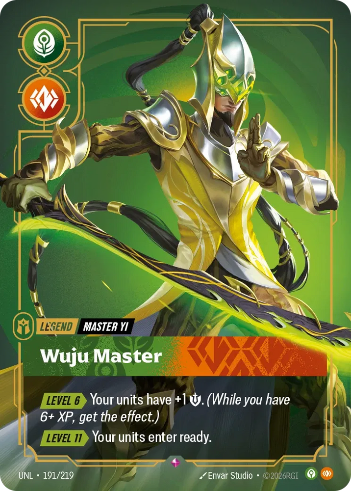 Master Yi Wuju Master - Unleashed (UNL 191/219)