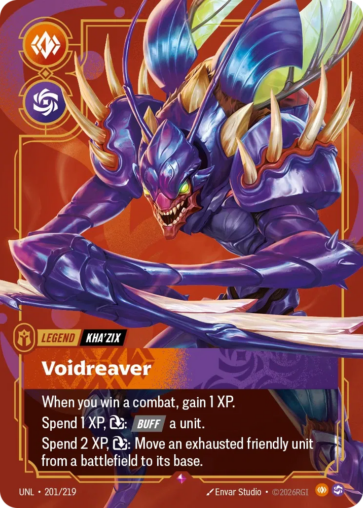 Kha'Zix Voidreaver - Unleashed (UNL 201/219)