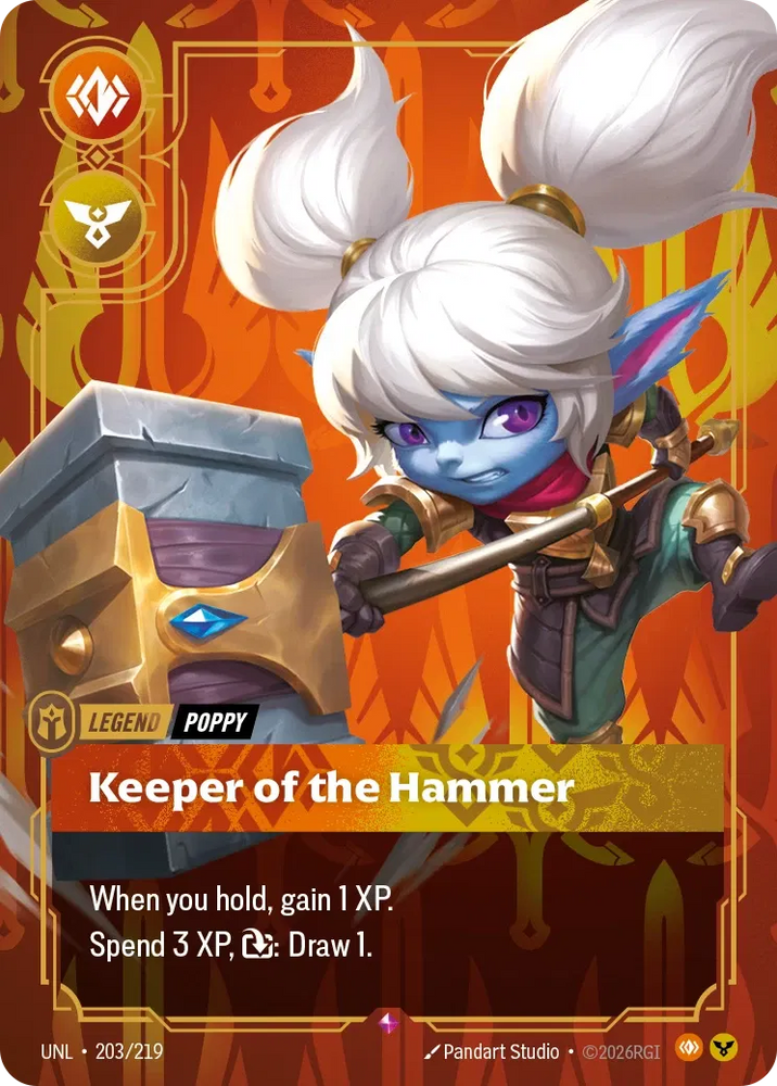 Poppy Keeper of the Hammer - Unleashed (UNL 203/219)