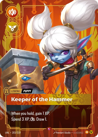 Poppy Keeper of the Hammer - Unleashed (UNL 203/219)