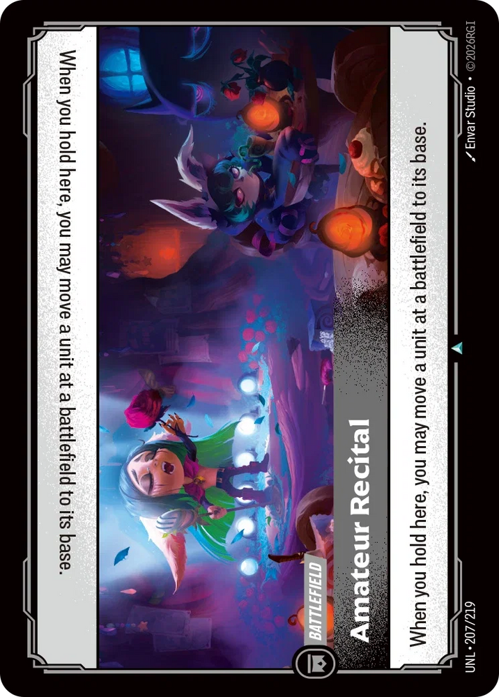 Amateur Recital - Unleashed (UNL 207/219)