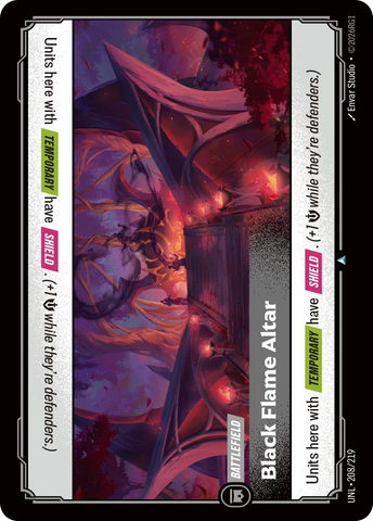 Black Flame Altar - Unleashed (UNL 208/219)