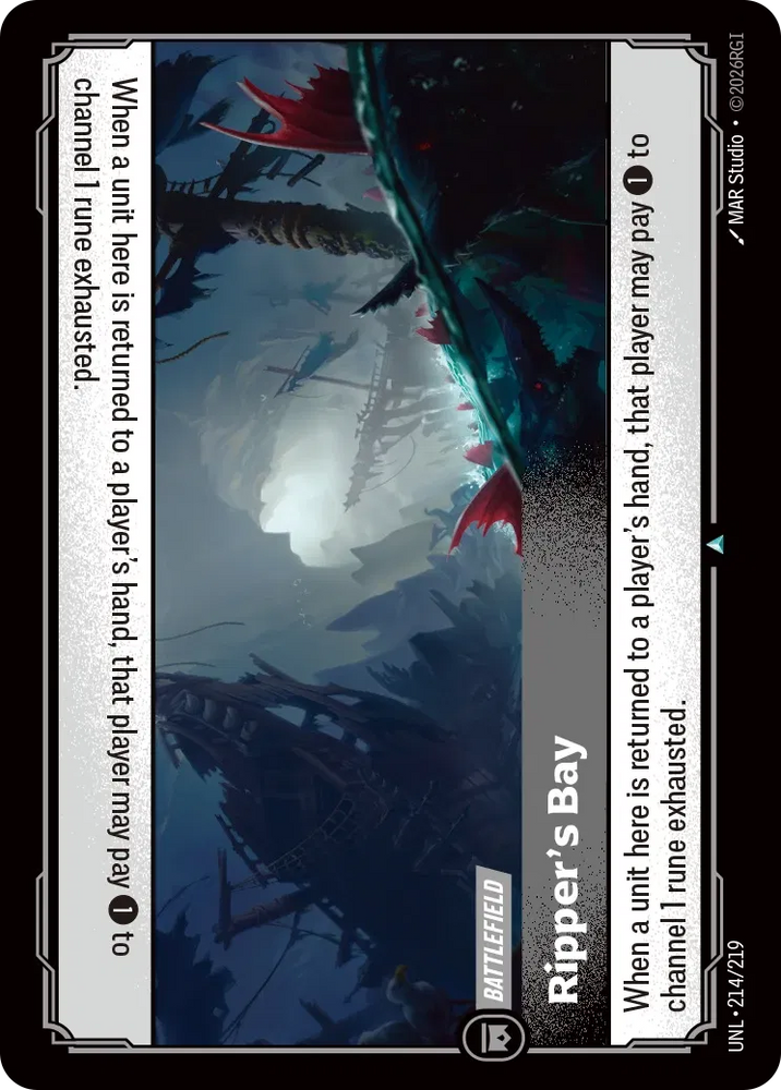 Ripper's Bay - Unleashed (UNL 214/219)