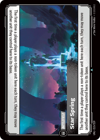 Star Spring - Unleashed (UNL 215/219)