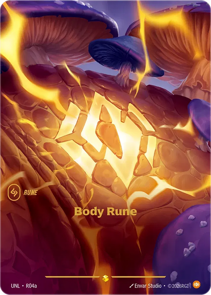 Body Rune - Unleashed (UNL R04a) (Alt Art)