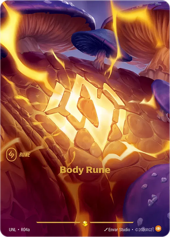 Body Rune - Unleashed (UNL R04a) (Alt Art)