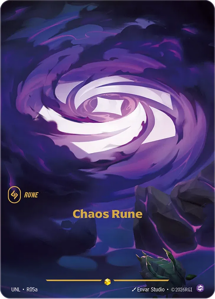 Chaos Rune - Unleashed (UNL R05a) (Alt Art)
