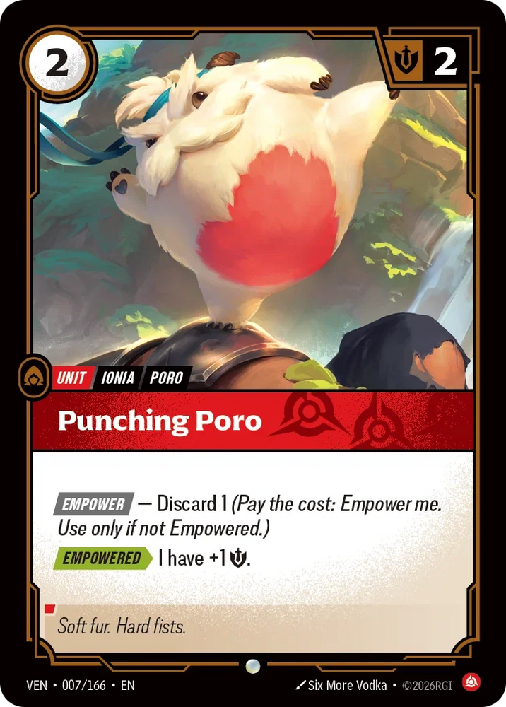 Punching Poro - Vendetta (VEN 007/166)
