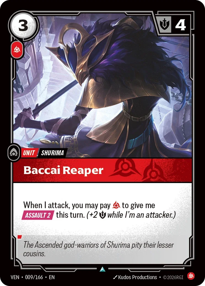 Baccai Reaper - Vendetta (VEN 009/166)