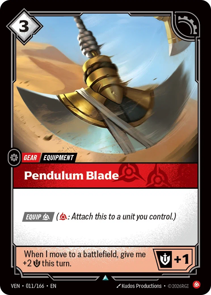 Pendulum Blade - Vendetta (VEN 011/166)