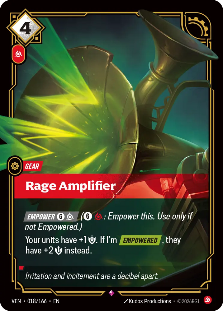 Rage Amplifier - Vendetta (VEN 018/166)