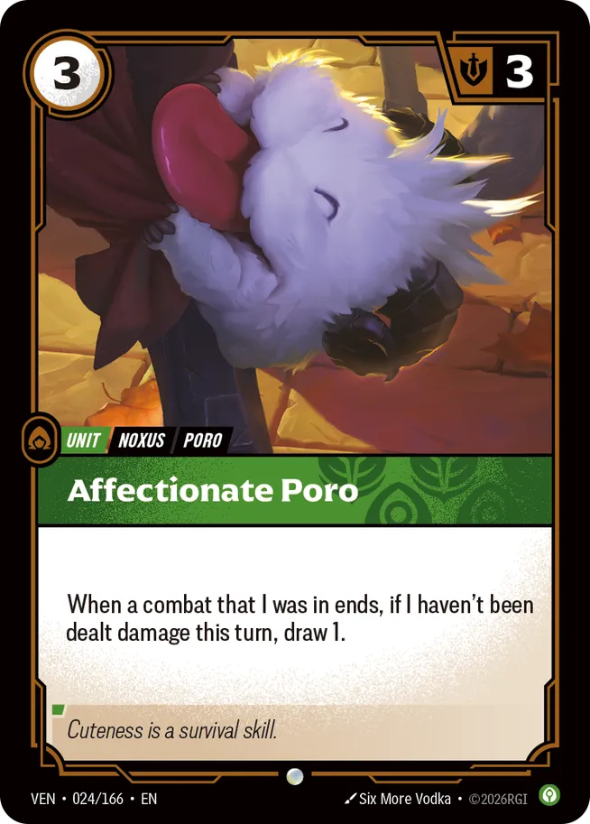 Affectionate Poro - Vendetta (VEN 024/166)
