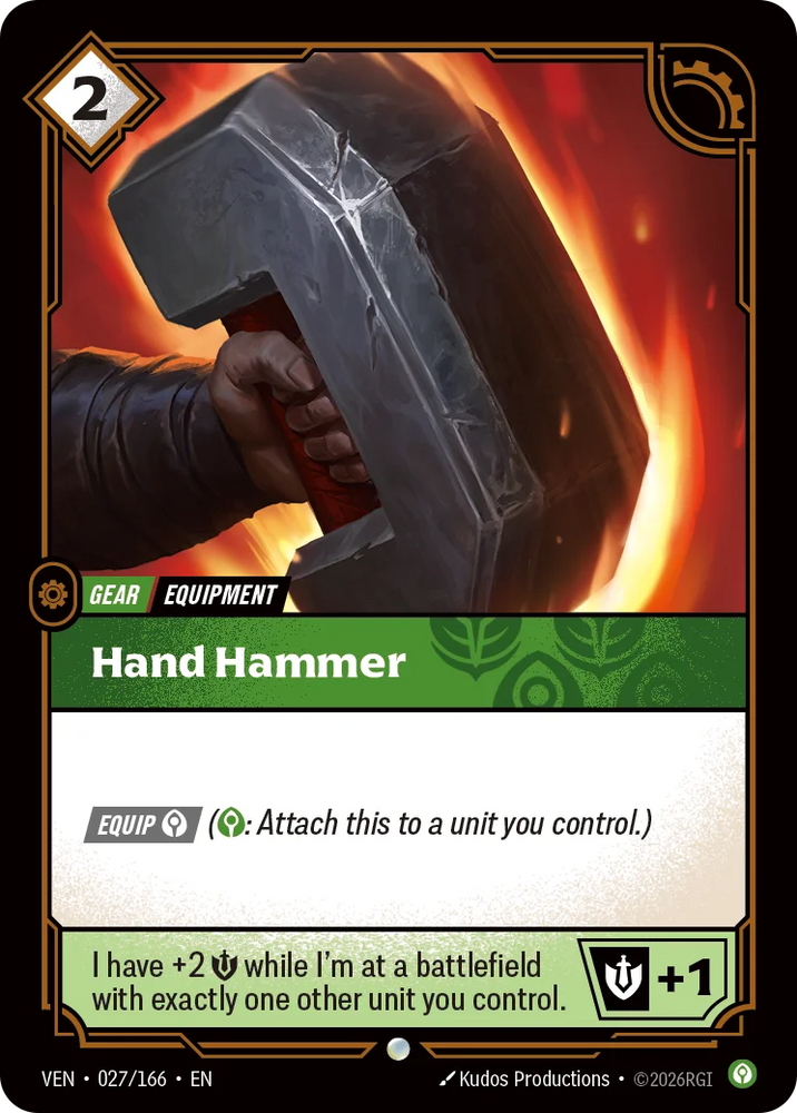 Hand Hammer - Vendetta (VEN 027/166)