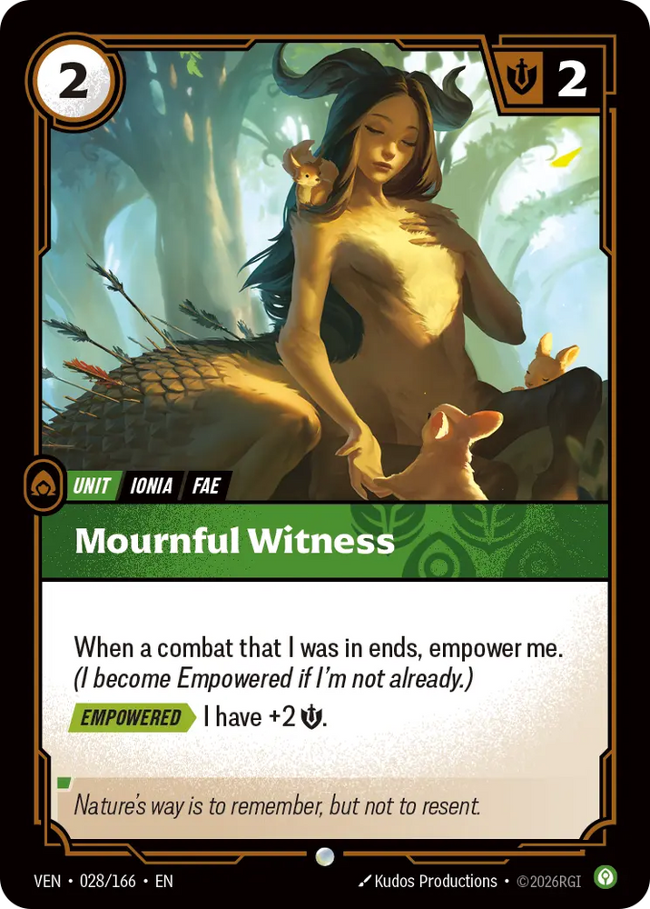 Mournful Witness - Vendetta (VEN 028/166)