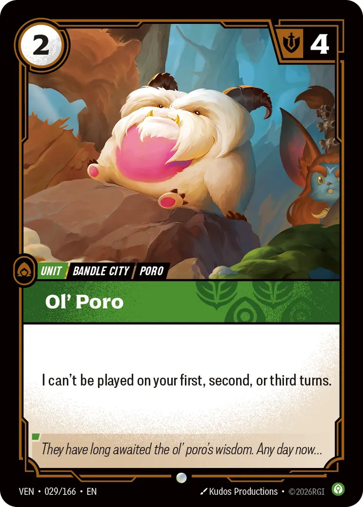 Ol' Poro - Vendetta (VEN 029/166)
