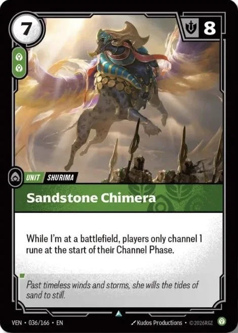 Sandstone Chimera - Vendetta (VEN 036/166)