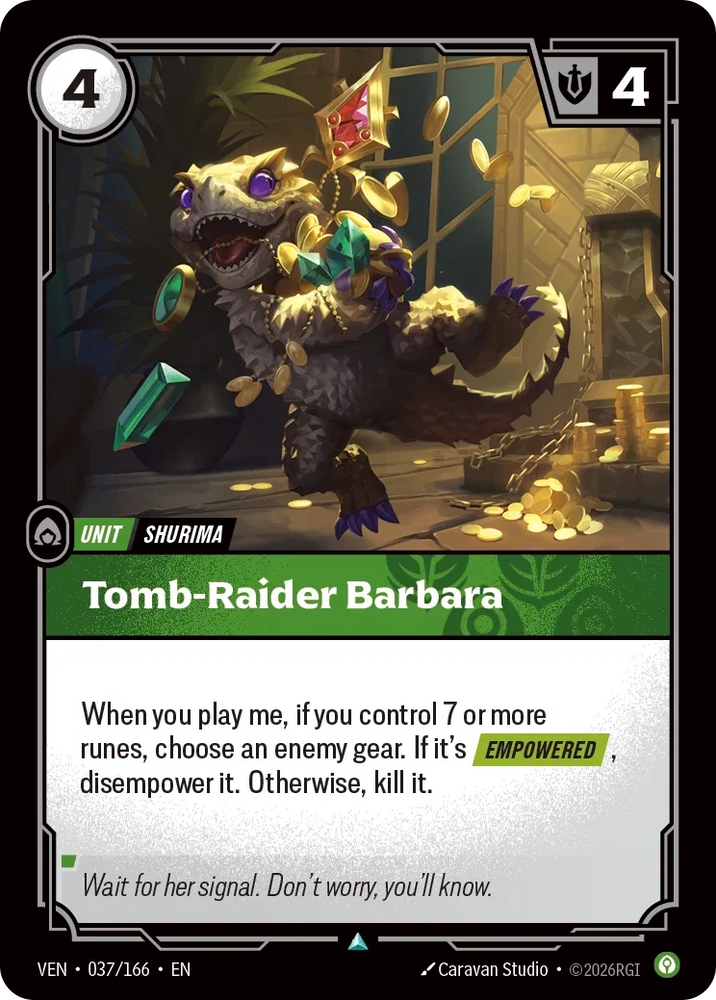 Tomb-Raider Barbara - Vendetta (VEN 037/166)