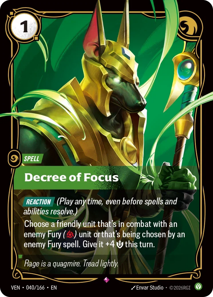 Decree of Focus - Vendetta (VEN 040/166)