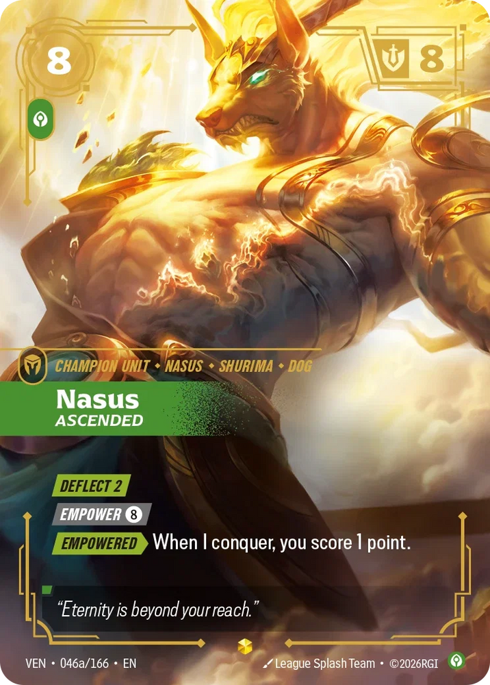 Nasus Ascended - Vendetta (VEN 046a/166) (Alt Art)