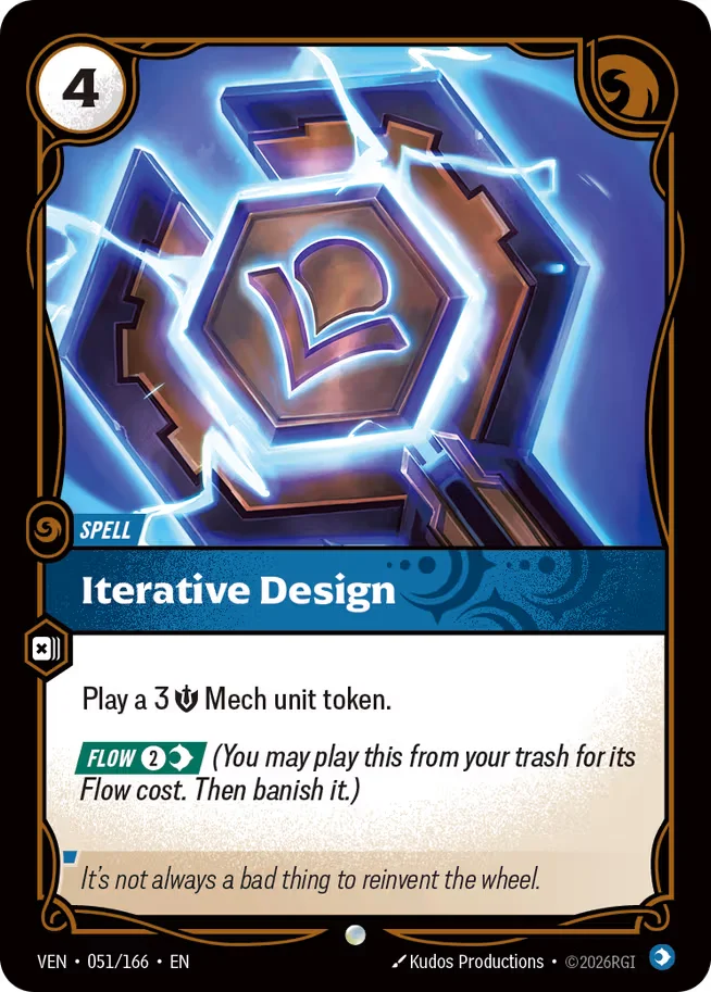 Iterative Design - Vendetta (VEN 051/166)