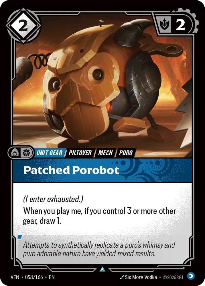 Patched Porobot - Vendetta (VEN 058/166)