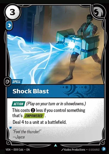 Shock Blast - Vendetta (VEN 059/166)
