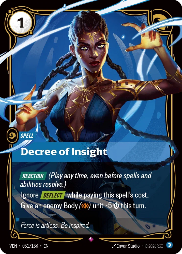 Decree of Insight - Vendetta (VEN 061/166)