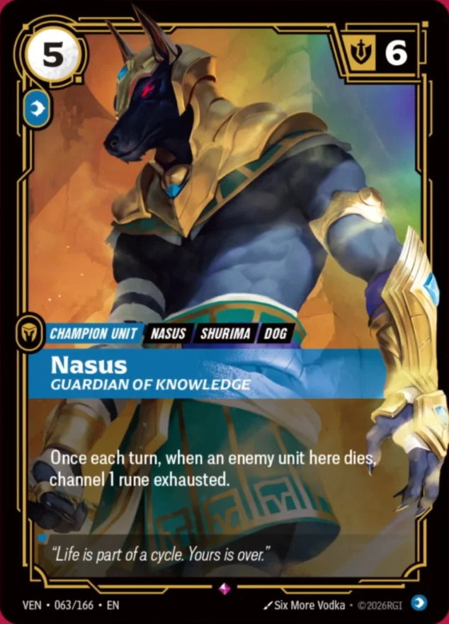 Nasus Guardian of Knowledge - Vendetta (VEN 063/166)