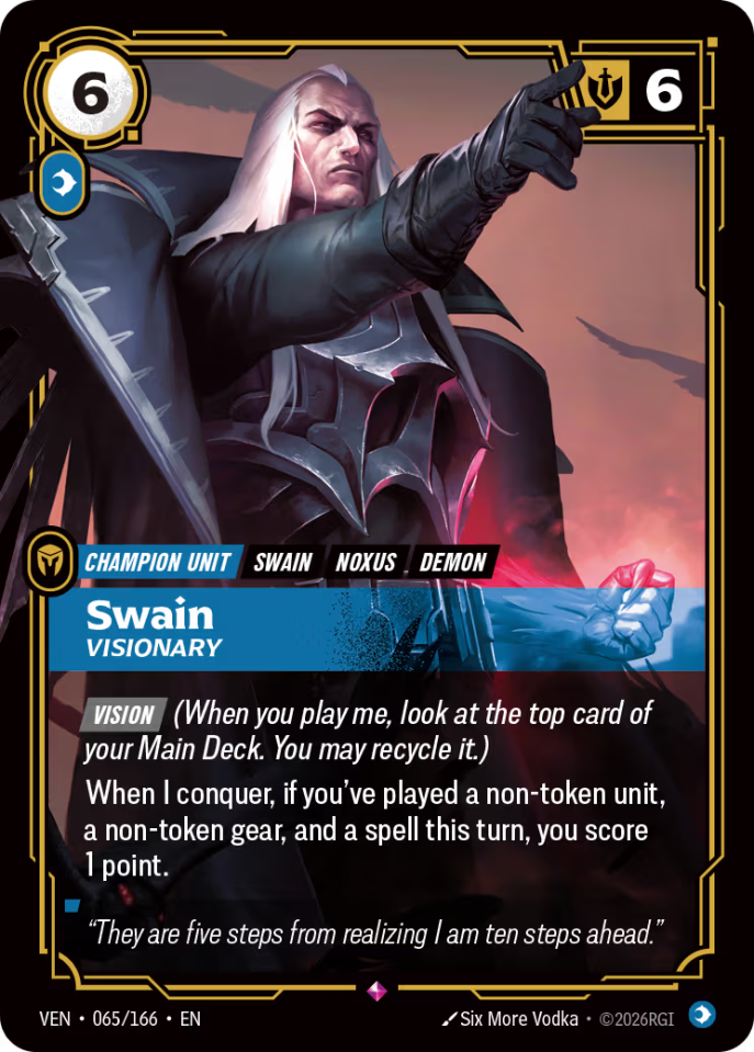 Swain Visionary - Vendetta (VEN 065/166)