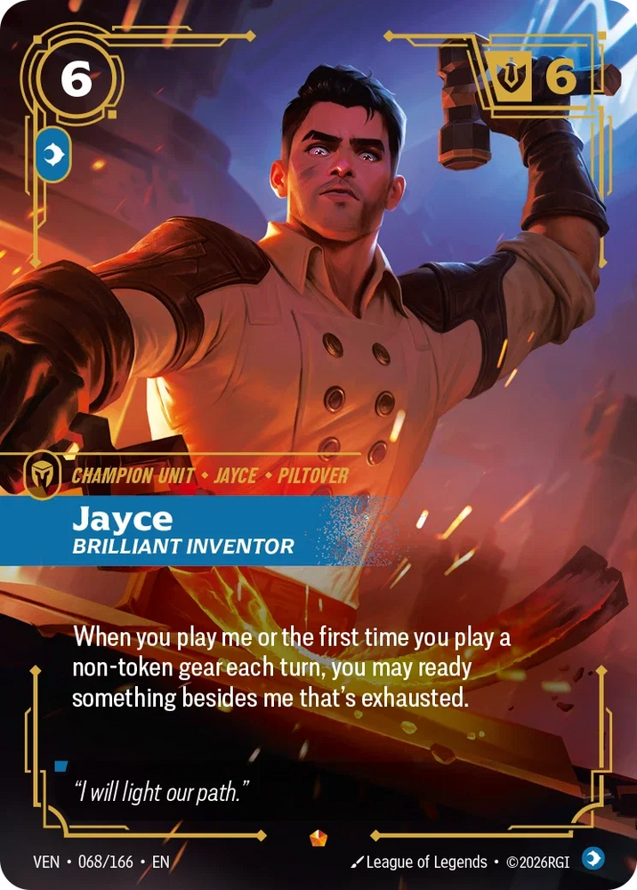 Jayce Brilliant Inventor - Vendetta (VEN 068/166)
