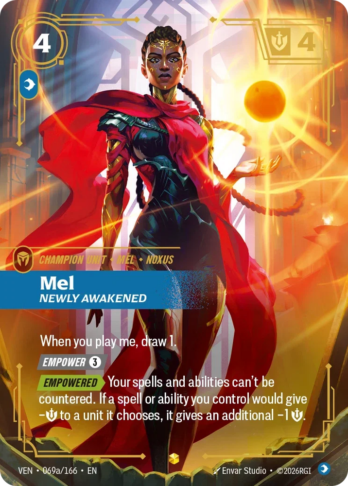 Mel Newly Awakened - Vendetta (VEN 069a/166) (Alt Art)