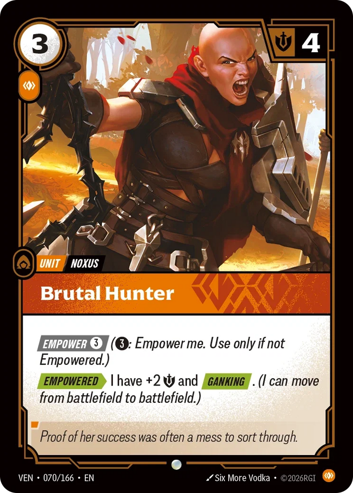 Brutal Hunter - Vendetta (VEN 070/166)