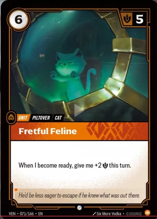 Fretful Feline - Vendetta (VEN 071/166)