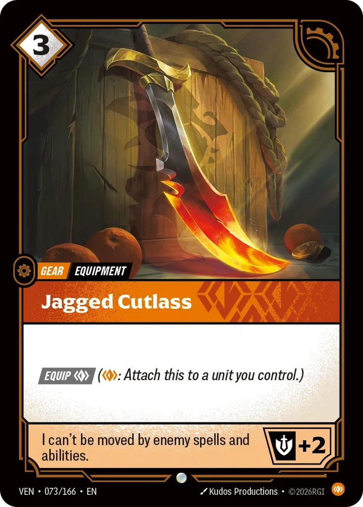 Jagged Cutlass - Vendetta (VEN 073/166)