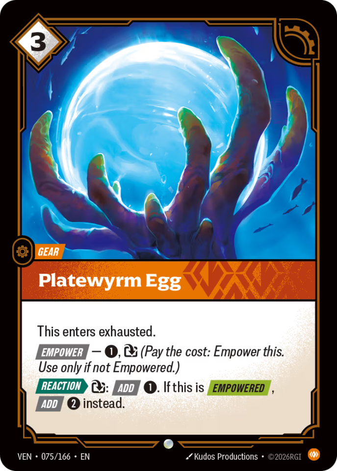 Platewyrm Egg - Vendetta (VEN 075/166)