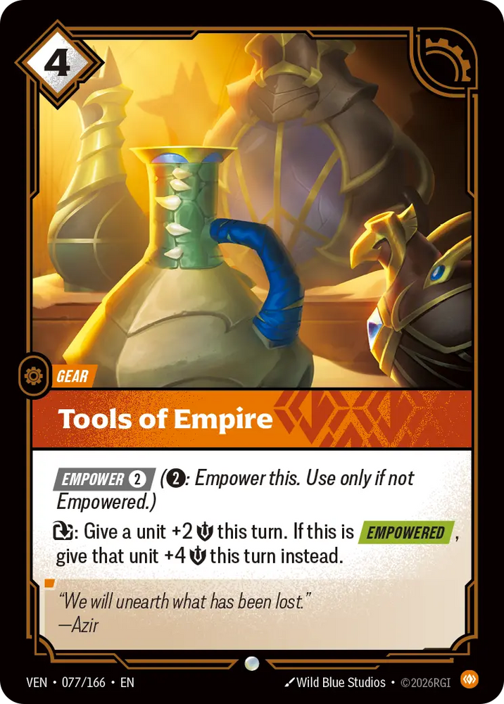 Tools of Empire - Vendetta (VEN 077/166)