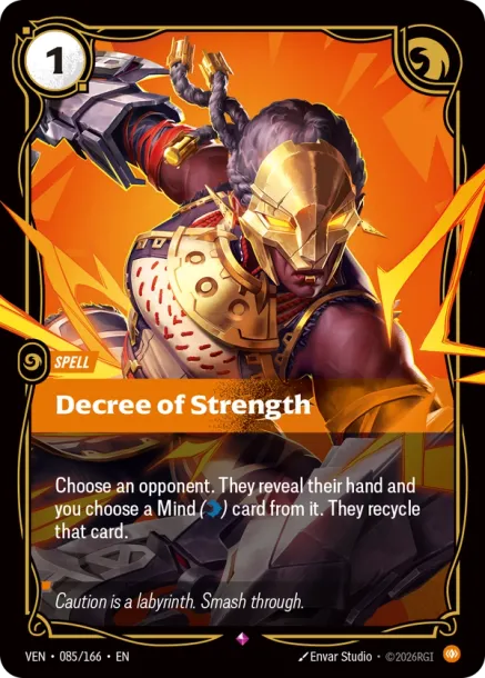 Decree of Strength - Vendetta (VEN 085/166)
