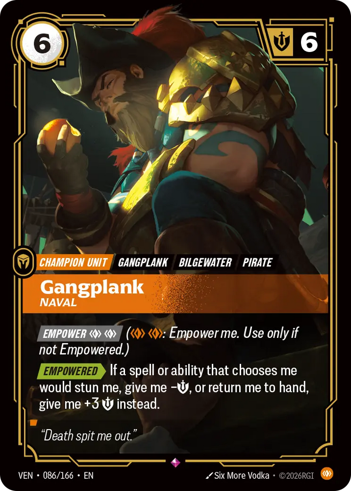 Gangplank Naval - Vendetta (VEN 086/166)