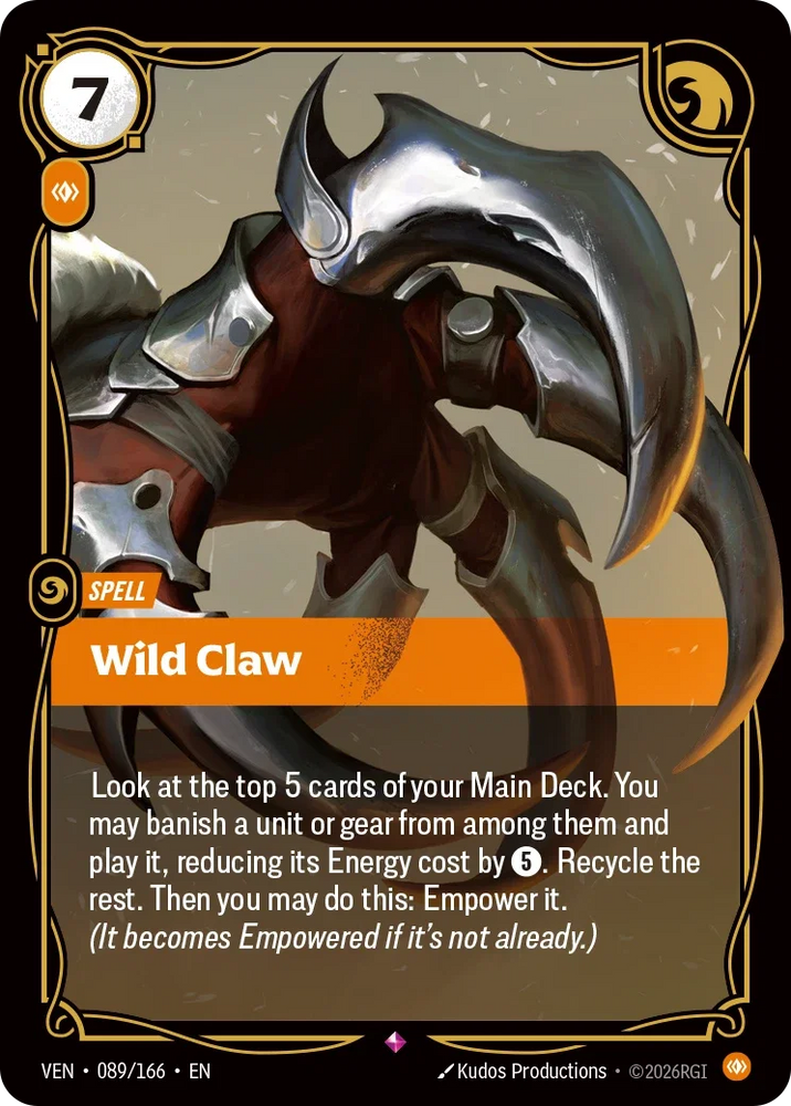 Wild Claw - Vendetta (VEN 089/166)