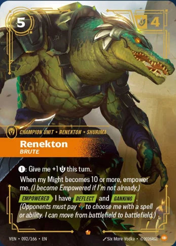 Renekton Brute - Vendetta (VEN 092/166)