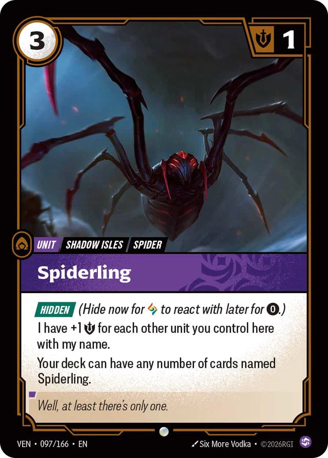 Spiderling - Vendetta (VEN 097/166)