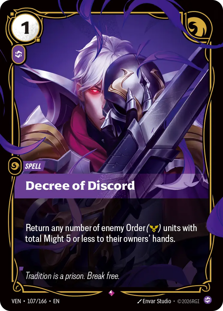 Decree of Discord - Vendetta (VEN 107/166)