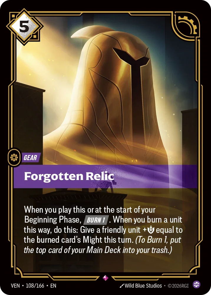 Forgotten Relic - Vendetta (VEN 108/166)