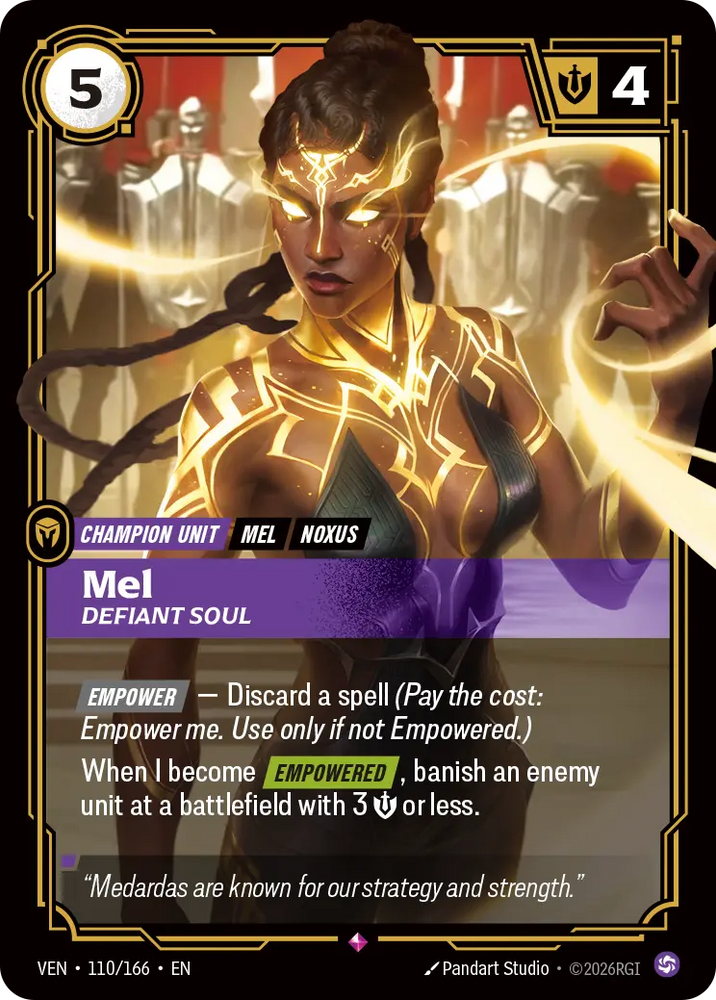 Mel Defiant Soul - Vendetta (VEN 110/166)