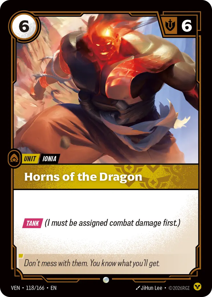 Horns of the Dragon - Vendetta (VEN 118/166)