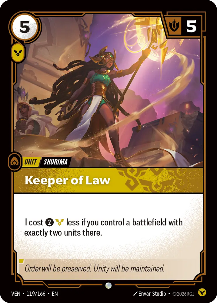 Keeper of Law - Vendetta (VEN 119/166)
