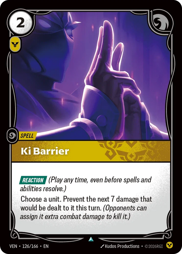 Ki Barrier - Vendetta (VEN 126/166)