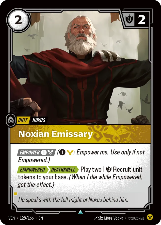 Noxian Emissary - Vendetta (VEN 128/166)