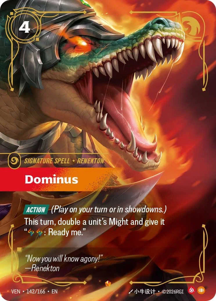 Dominus - Vendetta (VEN 142/166)