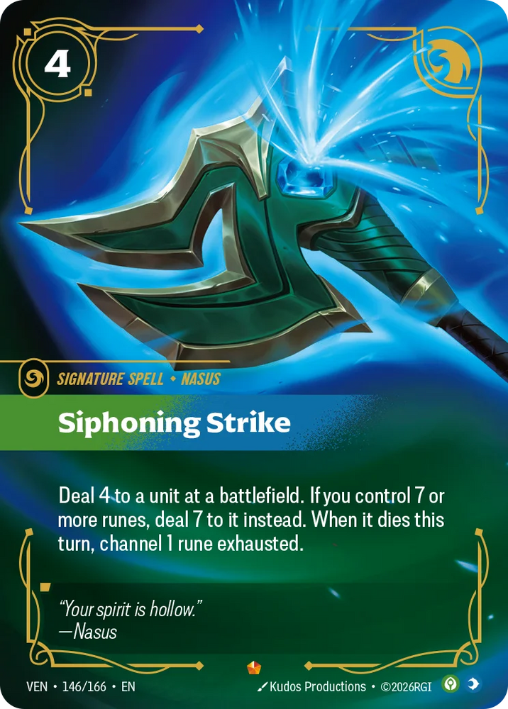Siphoning Strike - Vendetta (VEN 146/166)